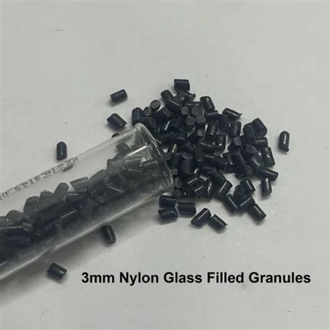 Black 3Mm Nylon Glass Filled Granules For Engineering Plastics At Rs