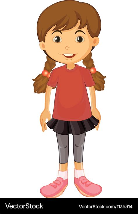 Girl Vector Image