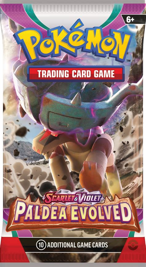 Pok Mon Tcg Scarlet Violetpaldea Evolved Expansion Announced For