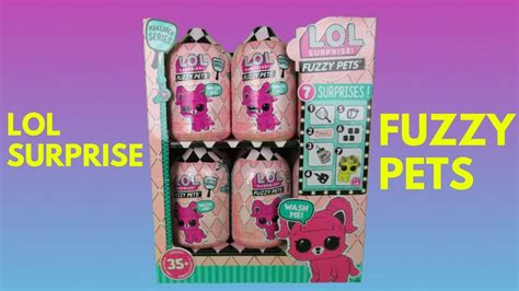 Nuevas Lol Surprise Fuzzy Pets Serie 5 Caja Completa Full Case Mascotas