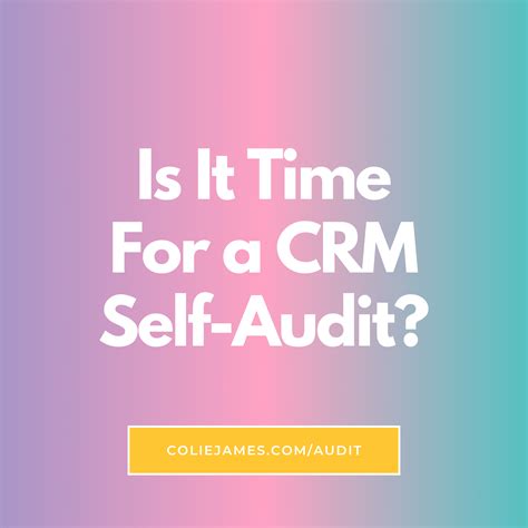 Is Your CRM Actually Working for You? Take This CRM Self-Audit to Find