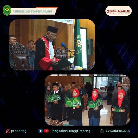 Pelantikan Dan Pengambilan Sumpah Jabatan Panitera Muda Pidana