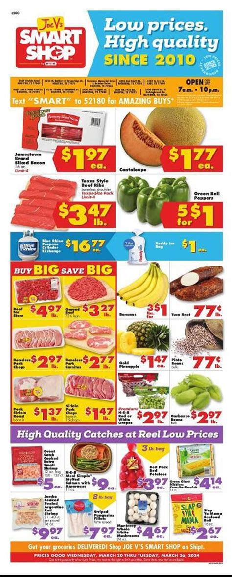 Joe V S Smart Shop Weekly Ad Valid Until March