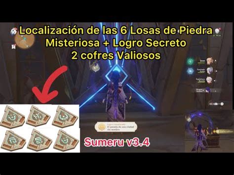 Genshin Impact Localizaci N Losa De Piedra Misteriosa Logro Secreto