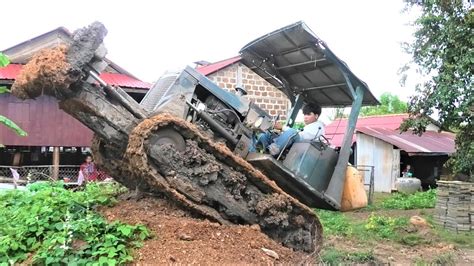 Amazing Trucks Stuck In Mud Bulldozer Pushing And Uphill Youtube