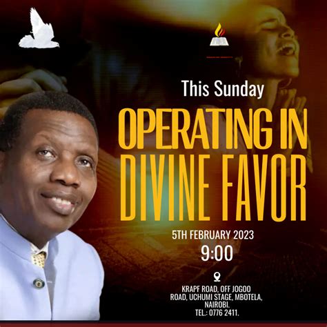 Divine Favor Template Postermywall