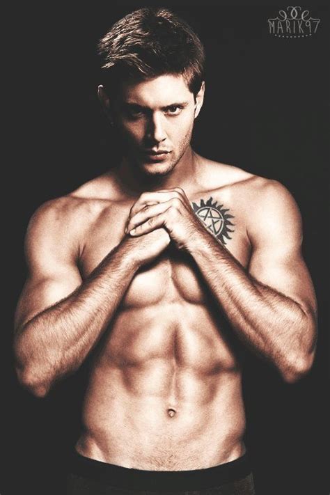 Just A Shirtless Jensen Ackles Dean Pinterest