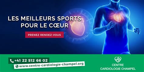 Les meilleurs sports pour le cœur Cardiologie Genève