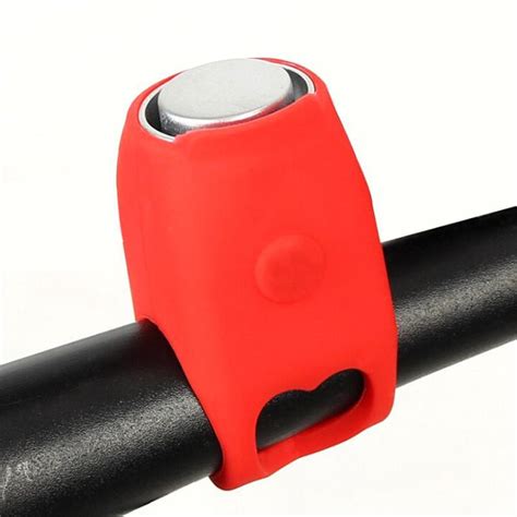 Buy Electric Cycling Bells 120db Bicycle Handlebar Bell Horn Rainproof Ipx4 Silica Gel Shell Mtb