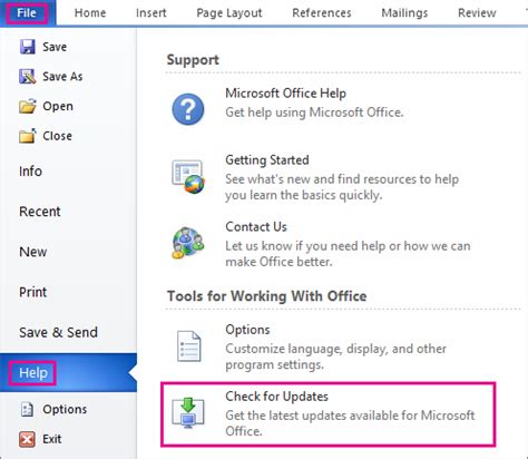 How To Update Microsoft Word