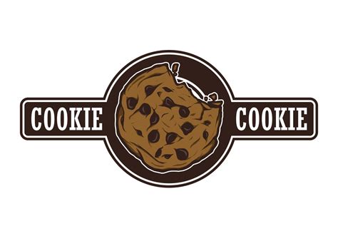 chocolate cookies logo design template 34725987 Vector Art at Vecteezy