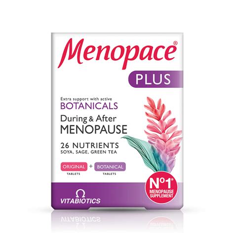 Menopace® Plus | Menopause Supplement | Vitabiotics