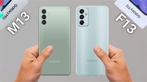 Samsung Galaxy M13 Vs F13 Samsung F13 Vs M13 Samsung M13 Vs F13