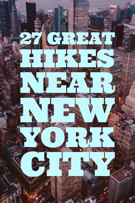 Hiking Trails Nyc Area