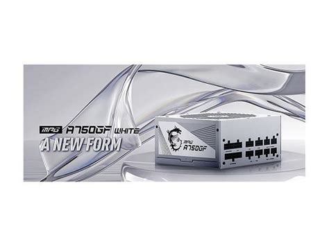 Open Box Msi Mpg A Gf White W Power Supply Newegg