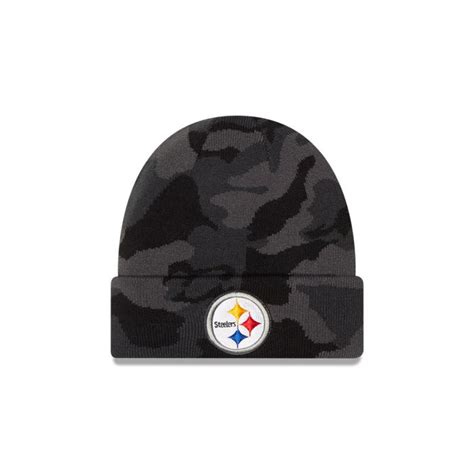 Pittsburgh Steelers New Era Camo Knit Hat