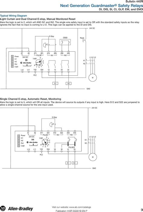 Safety Relay Wiring Diagram Pdf