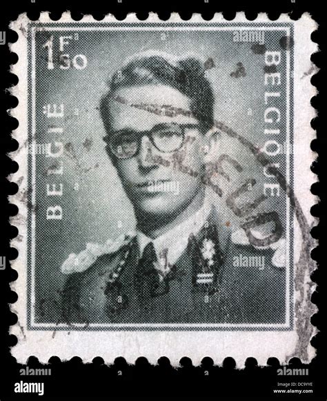 Belgium Circa A Stamp Printed In Belgium Shows King Baudouin