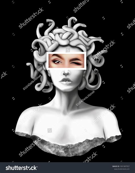 Medusa Gargona Poster Girls Stock Illustration 1991987957 | Shutterstock