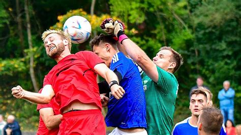 Fußball Bezirksliga TV Ebern und DJK Don Bosco Bamberg II trennen