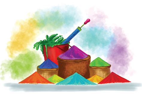 Happy holi festival of colors celebration background 20310502 Vector Art at Vecteezy