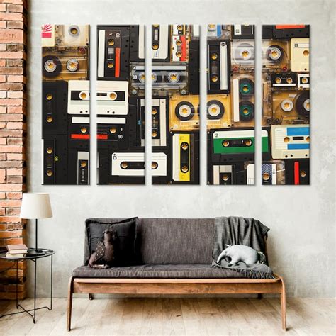 Large Cassette Tape Wall Art - Etsy