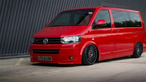 T5 Transporter Volkswagen Modified Low Youtube