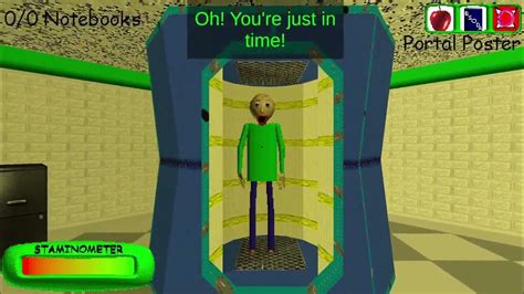 Baldis Basics Classic Remastered Glitch Mode Youtube