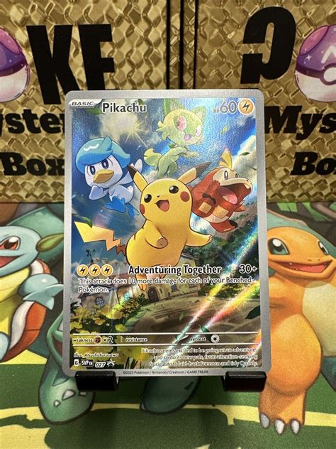 Pok Mon Tcg Pikachu Svp Black Star Promos Svp Holo Promo Ebay