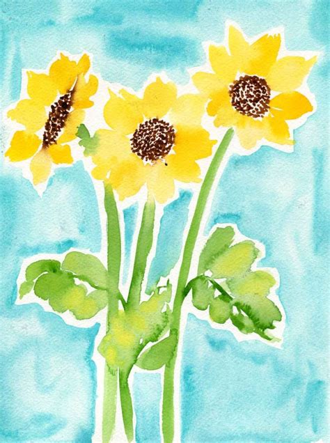 20 watercolour painting ideas for summer - Emily Wassell