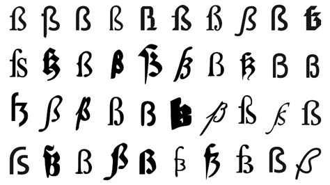 Script Capital Letters