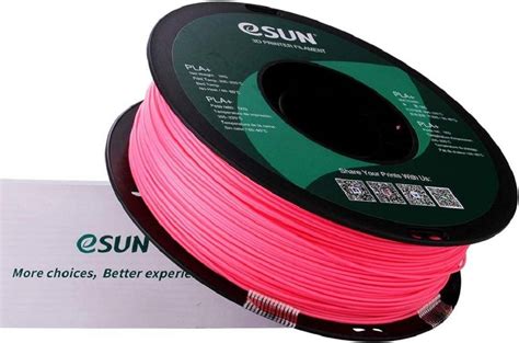 Esun Pla Filament 175mm Crack Resistant Smooth Finish Pla