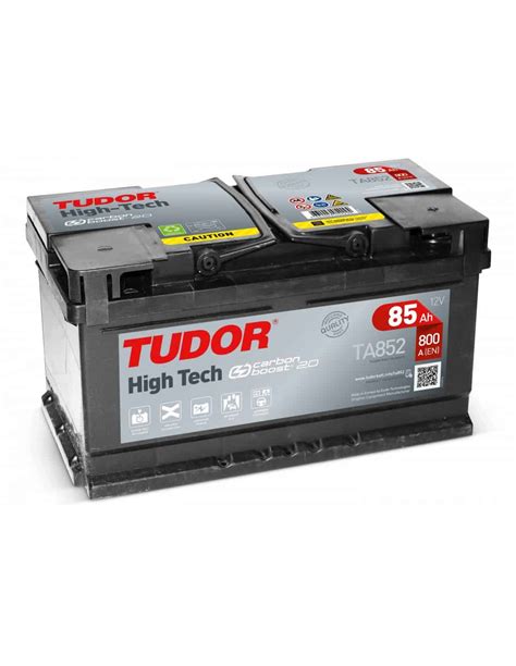 Bateria Tudor TA852 12V 85Ah 800A Serie High Tech