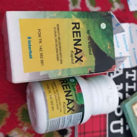 Jual Renax Kapsul Obat Ginjal Batu Asli Original Jakarta Timur