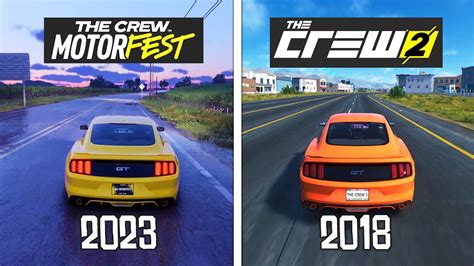 The Crew Motorfest Vs The Crew Comparison Youtube