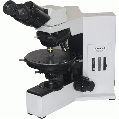 Olympus Bx Polarized Light Microscope Binocular