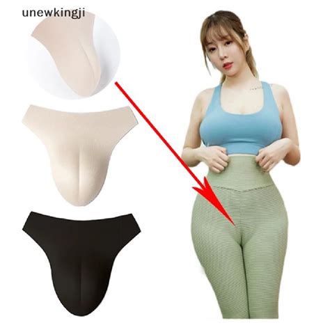 uw Calcinha Feminina De Controle De Vagina Falsa De Inserção Pussy