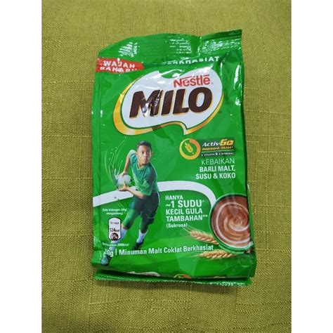 Nestle Milo Activ Go Chocolate Malt Powder 200g Shopee Malaysia