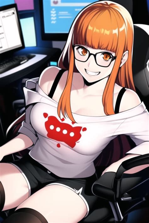 Sakura Futaba Shin Megami Tensei PERSONA 5 Image By PersonaAI