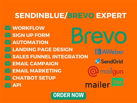 Sendinblue Setup Template Design Automation For Email Marketing Upwork