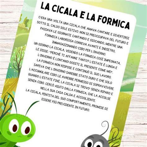 Favole Di Esopo Pdf Mille Libri Per Bambini