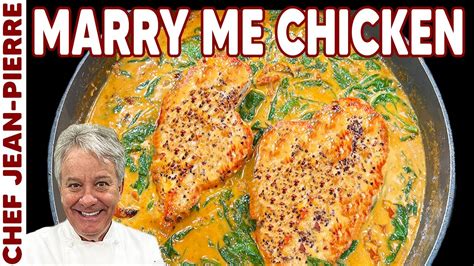 Marry Me Chicken Chef Jean Pierre YouTube