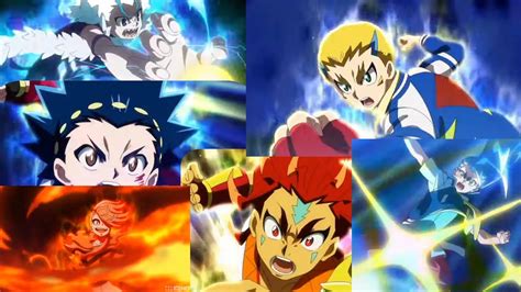 Valt Vs Lui Vs Bell Vs Dante Vs Rashad Vs Payne Beyblade Ultimate