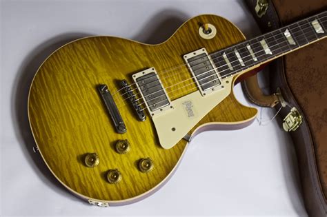 2019 Gibson Les Paul 1959 Reissue 60th Anniversary Golden Poppy Burst