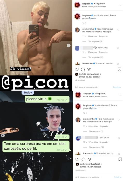 L O Picon Posta Foto Pelado E Pela Sombra Internautas Vibram Picon