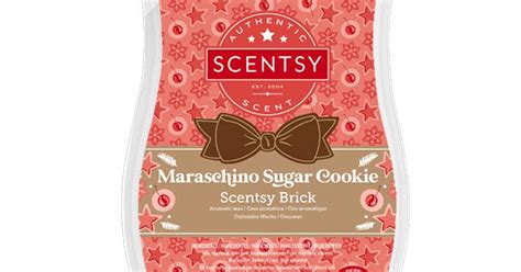 Maraschino Sugar Cookie Scentsy Brick The Candle Boutique Scentsy