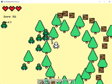 Comments 109 to 70 of 266 - You Probably Won't Survive by BadGameDev