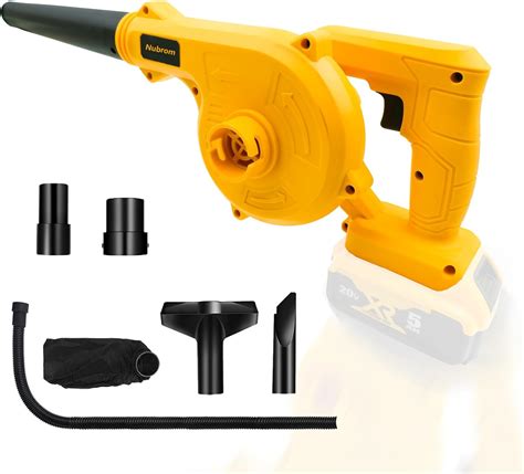 Soplador de hojas inalámbrico para batería Dewalt de 20 V soplador de