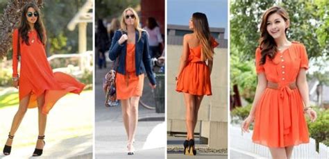 VESTIDO LARANJA 30 Modelos e Looks Incríveis