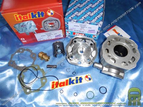 Kit Cc High Motor Mm Italkit Racing Mono Segment Aluminum Derbi